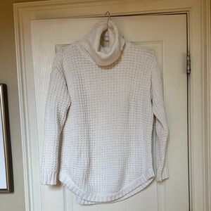 RVCA Off-White Turtleneck Sweater